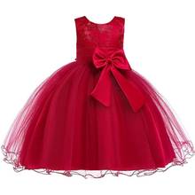 Vestido de fiesta de noche para niñas, elegante vestido de princesa, flores, boda, verano, Clothing3-10Y, 2021 2024 - compra barato