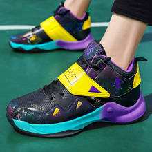 Preto tendência colorido dos homens tênis de basquete nova moda alta superior ttraining basquete esporte sapatos zapatillas deporte 2024 - compre barato