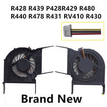 Nuevo ventilador de refrigeración de la CPU del ordenador portátil para Samsung R428 R439 P428R429 R480 R440 R478 R431 RV410 R430 radiador enfriador de Notebook 2024 - compra barato