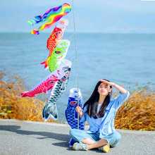 70CM Colorful Japanese Koi Nobori Windsock Carp Wind Sock Koinobori Fish Kite Flag Party Home Yard Hanging Decor 2024 - buy cheap