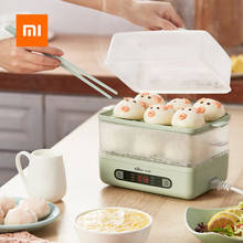 Xiaomi Bear Egg Steamer Visible 9.5H Smart Appointment 2-layers Large Capacity Food Steamer Cooker for Vegetable Dumpling 2024 - buy cheap