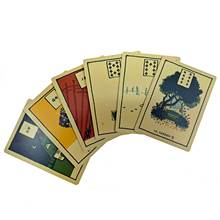 Cartas de tarô verde de gliormand, jogo de tabuleiro lenormand, baralho moderno de tarô de bruxa, livro guia, cartas de mesa, jogo de cartas 2024 - compre barato