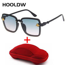 Hooldw moda crianças óculos de sol legal crianças meninos meninas viagem anti-uv óculos uv400 proteção máscaras do bebê eyewear 2024 - compre barato