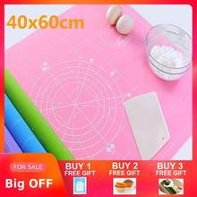 Mat For Rolling Dough Non-Stick Silicone Pastry Board Non-Slip High Temperature Resistance With Size Pattern Fondant Baking Tool 2024 - buy cheap