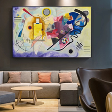 Modern Abstract Style Wassily Kandinsky Canvas Painting Posters and Prints Wall Art Pictures for Living Room Home Decoration 2024 - buy cheap