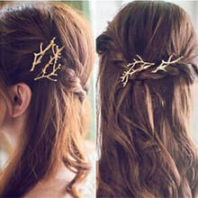 1PC Fashion Vintage Metal Tree Branches Hair Clip Hairpin Barrette Hair Claws for Girls Hair Accessories Hair Styling Tool 2024 - buy cheap