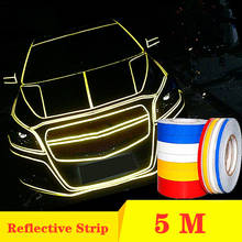 Reflective Tape Car Stickers Funny Decal DIY Light Luminous Warning Glow Dark Night Tapes Sticker Safety Car-covers Accessories 2024 - buy cheap