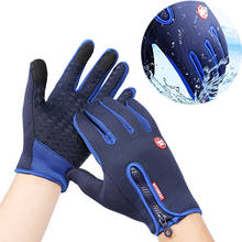 Guantes de invierno para motocicleta, resistentes al agua, táctiles, para honda cbr 500r cbr 1100 xx cbf 600 transalp 600 dax pcx 2019 2024 - compra barato