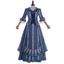 Vestido de baile estilo vitoriano, fantasia feminina do século 18, vestido clássico, estilo vitoriano, saia medieval, roupa vintage 2024 - compre barato