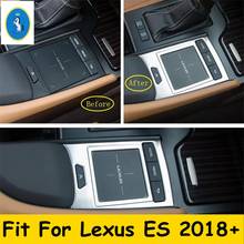 Embellecedor de Control de ratón para coche, accesorio Central de Panel de botones de acero inoxidable, apto para Lexus ES 2018, 2019, 2020, 2021 2024 - compra barato
