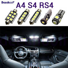 Luces LED Canbus para Interior de Audi, Kit de bombillas de luz de techo para A4, S4, RS4, B5, B6, B7, B8, años 1996 a 2015 2024 - compra barato