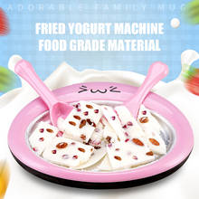 Mini máquina de sorvete máquina de iogurte frito verão fresco máquina de sorvete pequeno agregado familiar máquina de sorvete frito 2024 - compre barato