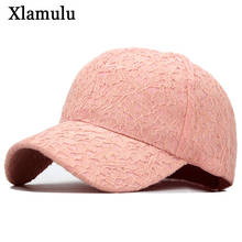 Lace Cap Bone Women Baseball Cap Men Snapback Gorra Summer Brand Fashion Casual Female Caps Hats 2024 - buy cheap