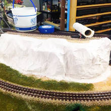 10cm*450cm Plaster Cloth,Scale Model Building Materials Landscape Model Train Railway Layout Scenery DIY Miniature Dioramas 2024 - buy cheap
