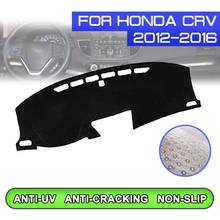 Car Dashboard Mat Anti-dirty Non-slip Dash Cover Mat UV Protection Shade Sticker for Honda CRV 2012 2013 2014 2015 2016 2024 - buy cheap