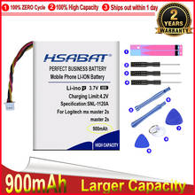 HSABAT-Batería de ciclo 0, acumulador para Logitech mx master 2s , MX en cualquier lugar 2S, en cualquier lugar 2s , MX Ergo, 900mAh, 533-000120 2024 - compra barato
