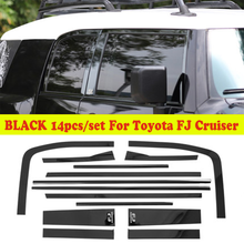 For Toyota FJ Cruiser 2007-2014 Black Stainless Steel Bottom window frame sill Trim 2024 - buy cheap