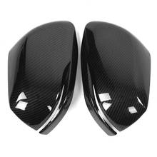 2Pcs Car Carbon Fiber Side Rearview Wing Mirror Cover for Honda Crv 2017 2024 - buy cheap