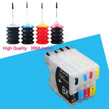LC11 LC38 LC67 LC980 LC1100 refillable ink cartridge For Brother DCP-145C 165C 185C 195C 197C 365CN 375CW with refill ink 2024 - buy cheap