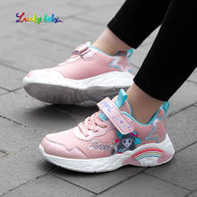 2021 Summer children sneakers For Girls Kids Sport Shoes Girl Shining Fashion Casual Child Shoes Girl chaussure enfant 88172 2024 - buy cheap
