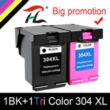 Ylc-cartucho de tinta 304xl, nova versão para impressora hp 304, hp 304 xl, deskjet envy 2620, 2630, 2632, 5030, 5020, 5032, 3720 2024 - compre barato