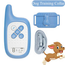Collar de entrenamiento para perros, dispositivo antiladridos para mascotas, recargable, con Control de ladridos, descarga electrónica 2024 - compra barato