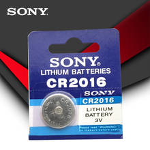 SONY 3V литиевые монетные элементы Кнопка батарея DL2016 KCR2016 CR2016 LM2016 BR2016 Высокая плотность энергии 2024 - купить недорого