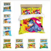 Free Shipping Home Textiles Winnie Bedding Sets  Children King Size Bedding Set Duvet Cover PillowCase Comforter Bedding Sets 2024 - buy cheap