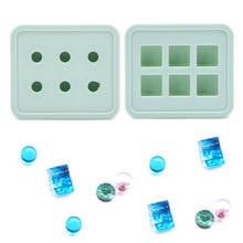 Silicone DIY Mold Making Handmade Jewelry Pendant Resin Casting Ball Cube Mould Craft Tool 2024 - buy cheap