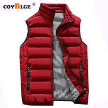 Covrlge Vest Men Stylish 2019 Autumn Winter Warm Sleeveless Army Waistcoat Men's Fashion Casual Coats Mens 10 Colors MBS002 2024 - buy cheap