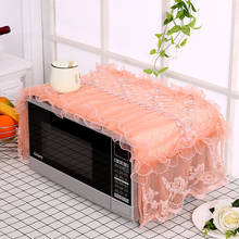 lace  Microwave Cover Microwave Oven Hood Oil Dust Cover   Kitchen Accessories Supplies Home Decoration 2024 - buy cheap