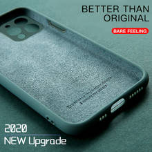 Чехол-накладка для iPhone 11 Pro Max, XS, X, XR, 7, 8, 6, 6S Plus, SE 2, 2020, из жидкого силикона 2024 - купить недорого