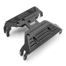 Kyx corrida placa antiderrapante de liga de alumínio, acessórios de atualização para 1/10 rc crawler, eixo axial caprina ilimitado utb 2024 - compre barato