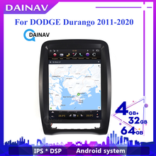 Radio con GPS para coche, reproductor Multimedia con Android, 2Din, estéreo, estilo Tesla, para DODGE Durango 2011-2020 2024 - compra barato