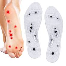 Magnetic Therapy Slimming Insoles for Weight Loss Foot Massage Health Care Shoes Mat Pad Acupuncture Massaging Insole Sole 2024 - buy cheap