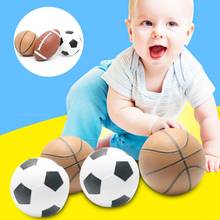 Pelota de playa de goma suave para niños, juguete pequeño de Rugby, fútbol, baloncesto, deporte al aire libre, 1 unidad 2024 - compra barato