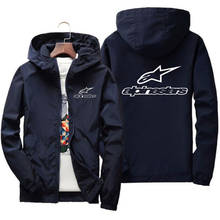 Мужская ветровка Alpinestar, альпинистская куртка со звездой, Ветровка-пилот с капюшоном, 6XL7XL, весна-осень 2020 2024 - купить недорого