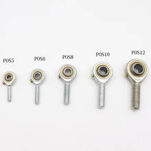 Fish eye Rod Ends bearing Male thread POS 6mm to 14mm  ball joint  right hand Fisheye Threaded Spherical Bearings 2024 - compre barato
