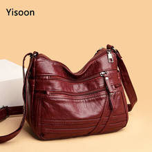 Fashion Crossbody Bag For Women Shoulder Bags Ladies Handbag Female Soft Leather Messenger Bag Borsa High Quality Shopper Bag 2024 - buy cheap