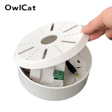 OwlCat-soporte de montaje en techo para cámara domo de vigilancia, vídeo CCTV, con adaptador de corriente DC12V2A 2024 - compra barato