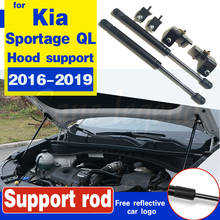 Cubierta de motor de capó de coche, soporte de barras de choque de resorte de puntal de varilla hidráulica para Kia Sportage 2019 2017 2016 QL, tyling de coche 2024 - compra barato