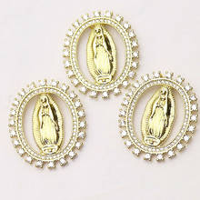 10 Pieces Fashion jewelry pendants Jesus necklace pendants retro jewelry for women accessories pendants beads 7395 2024 - buy cheap