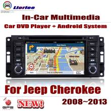 Car Android Multimedia Player For Jeep Cherokee / For Chrysler Group LLC 2008-2014 DVD Radio Stereo IPS Screen Navigation Media 2024 - buy cheap