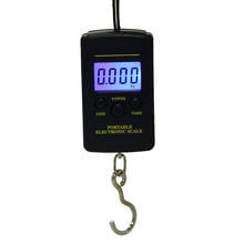 40kg x 10g Mini Digital Scale for Fishing Luggage Travel Weighting Steelyard Hanging Electronic Hook Scale, Kitchen Weight Tool 2024 - buy cheap