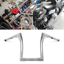 Ручки Wsen Chrome 14 "Ape Bar 1-1/4" для Harley Dyna Softail Sportster XL 883 1200 и Touring Road Glide Road King 2024 - купить недорого