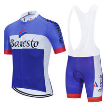 Banesto Cycling Clothing Men Team Cycle Jersey Set Uniform Bicycle Ropa Ciclismo Maillot Road Bike Short Sleeve Shirts Quick Dry 2024 - buy cheap