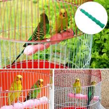 Pet Bird Parrot Wood Purple Green And Yellow Pendant Decorations Calabash Shape Stand Perch Platform Cage Hanging Decor Chew Toy 2024 - buy cheap