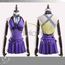 Hot Game Final Fantasy 7 Tifa Lockhart Cosplay Costume Fashion Purple  Formal Dress Unisex Role Play Clothing Custom-Make Any 2024 - buy cheap