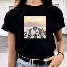 New Julie and The Phantoms T Shirt Women Manga Print Short Sleeve Vintage Femme T-shirts Aesthetic Graphic T Shirts Tops 2024 - buy cheap