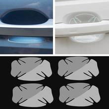 New 4pcs Car stickers Car Door Handle Scratches Protector Films for Alfa Romeo 156 159 Alfetta Berlina Brera Mito Giulia Milano 2024 - buy cheap